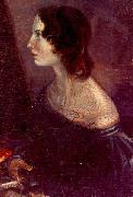 Branwell Bronte A portrait of Emily, by Branwell oil on canvas